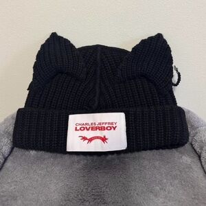 Authentic Charles Jeffrey Loverboy Chunky Ears Beanie